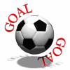 Soccer Ball with GOAL animated
