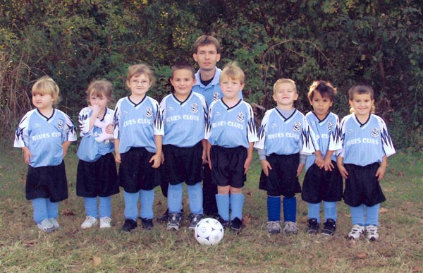 Blues Clues U5 Soccer Team